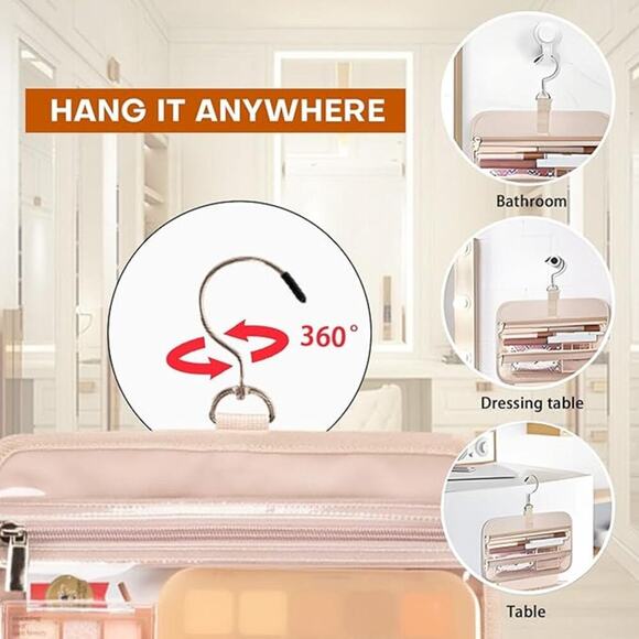 5  For $45  Ladies Toiletry Bag. Or Can Be A Makeup Bag - Picture 5 of 6